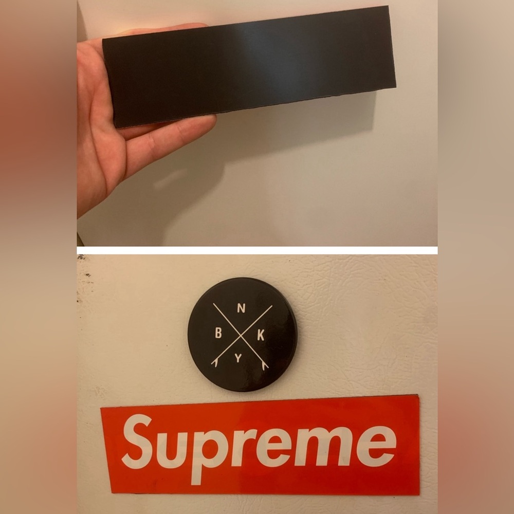 SUPREME MAGNET CUSTOM BOX LOGO MADE FOR CAR, REFRIGERATOR OR ANYTHING METAL!